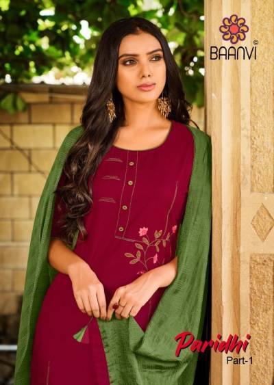 Paridhi Vol 1 By Baanvi Fancy Cotton Readymade Salwar Kameez Collection